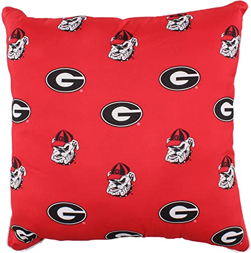 College Covers Pair Decorative Pillow, 2 Count (Pack Of 1), Georgia Bulldogs #TOP1