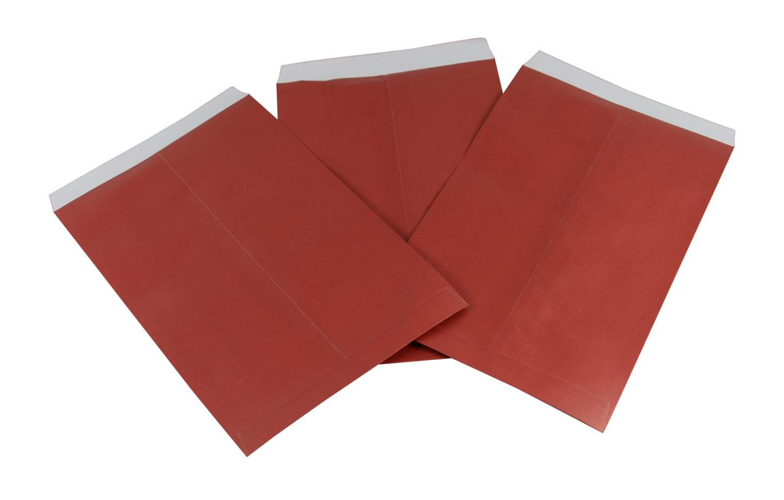 Zestaw 100 sztuk czerwonych jednokolorowych kopert różne opakowanie prezentowe pudełko na biżuterię słodycze koraliki opakowanie przedmiotów (10 x 15 cm, opakowanie 1000 sztuk)