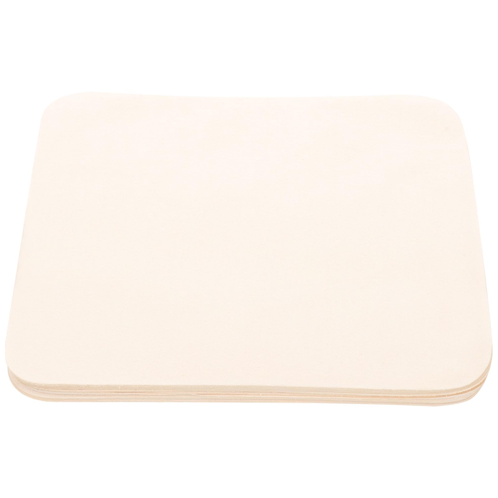 Zerodeko Paño para Modelar Arcilla Absorbente 100 Hojas Beige 17.5x15 Cm para Artesanía DIY Cerámica y Escultura Manualidades