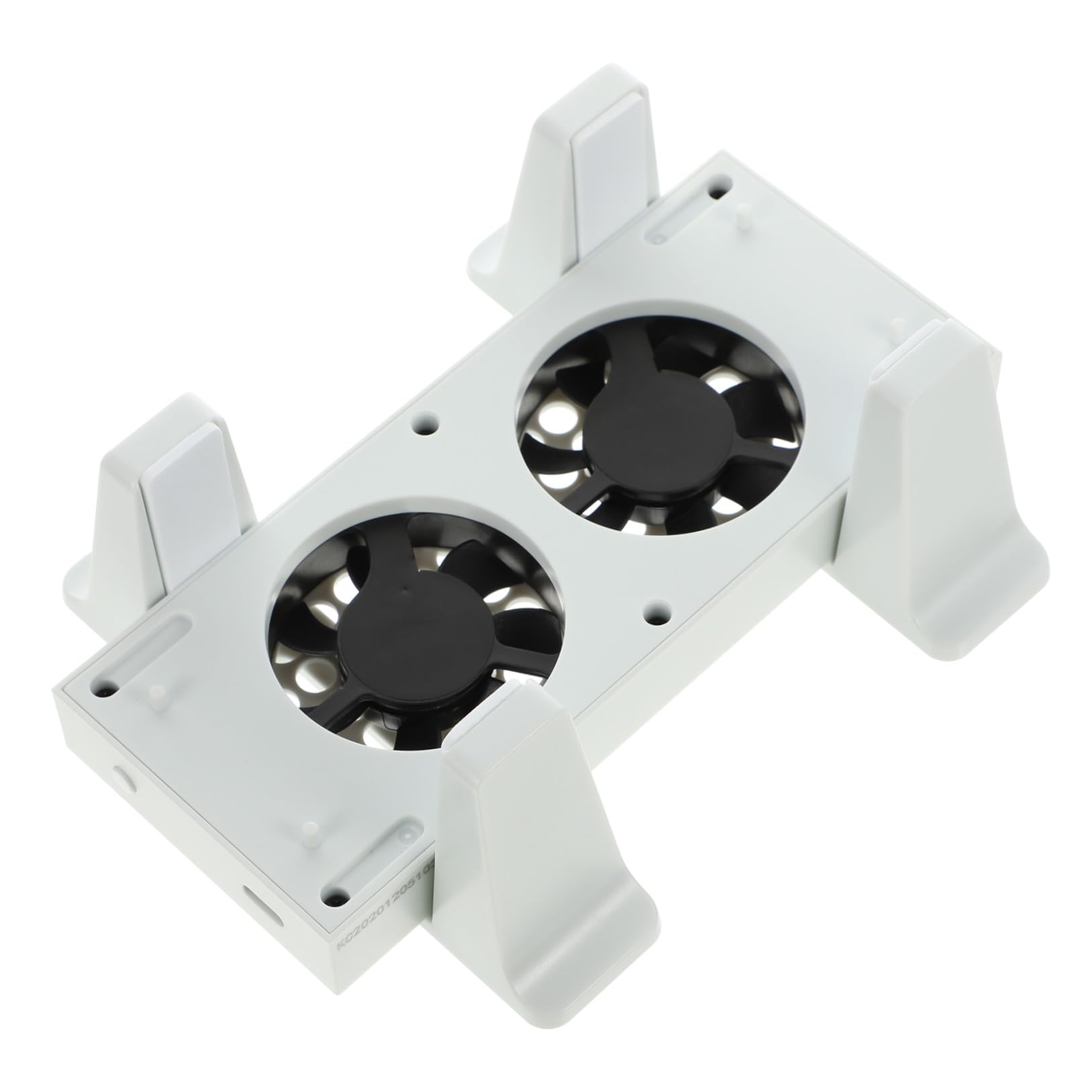KOMBIUDA Soporte Vertical con Ventilador de Refrigeración Abs con 3 Niveles Ajustables y Dos Conectores Adecuado para Fiesta Verano y Disipación de Calor