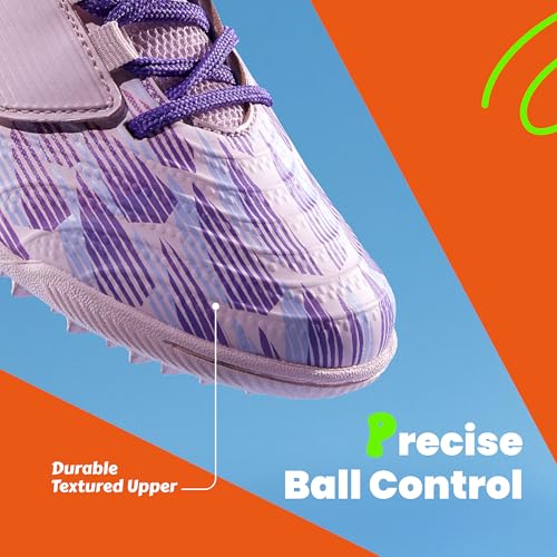 PATPAT Boys Girls Turf Soccer Shoes,Youth Football Soccer Cleats for Little Big Kids3