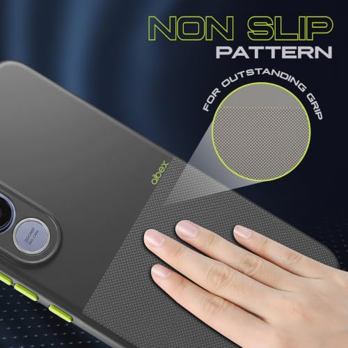 Image of AIBEX Premium Back Cover Case Compatible for Vivo V70 FE 5G | Scratch & Drop Tested Shockproof Matte Texture Case with Soft Microfibre Lining | Slim Fit Cover with Anti-Scratch Finish - Grey