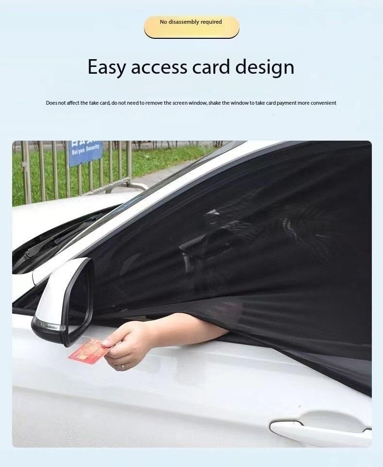 Sonnenschutz Auto Auto-Seitenfenster-Sonnenschutz Für Grand Für Scenic, dehnbares, atmungsaktives Netzmaterial, Autozubehör