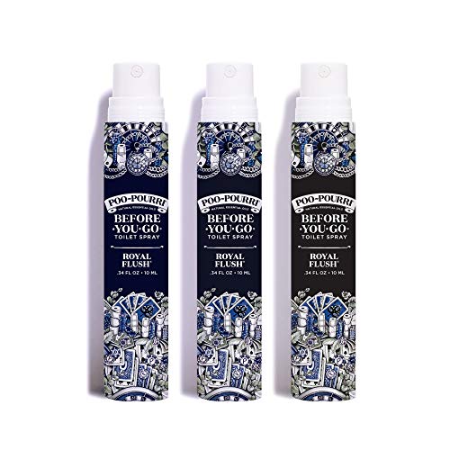 Image of Poo-Pourri Before-You- go Toilet Spray, 10 ml (3 Pack), Royal Flush