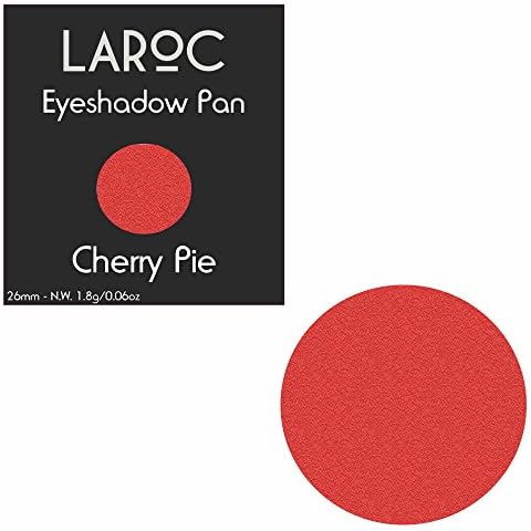 LaRoc Shadow Bed Magnetic Makeup Single Eyeshadow Contour Individual Pan Refill Face Cosmetic MUA Professional Pigmented Colour Eyeshadow - Cherry Pie - 26mm Cover