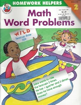 Paperback Math Word Problems: Grade 2 Book