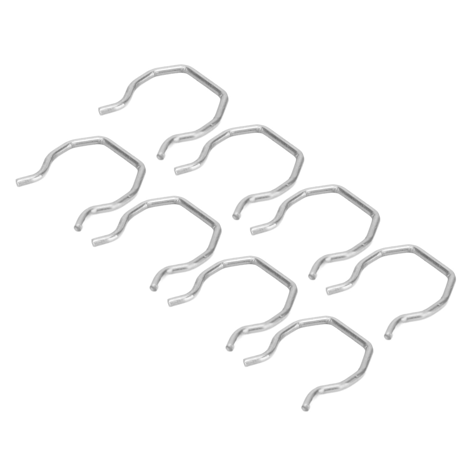 Clip per Connettore Iniettore Carburante 8 Pezzi Clip di Fermo per Spina Clip di Fermo per Spina in Metallo Clip per Iniettore di Carburante per 6.0 6.0L Powerstroke Dal 2003 Al