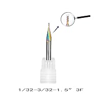 Vista 88 de Tools DLC Series Carburo Square End Mill, Diamond Like Coating, Molino de extremo para aluminio, cobre, aleaciones de magnesio, aluminio de alto