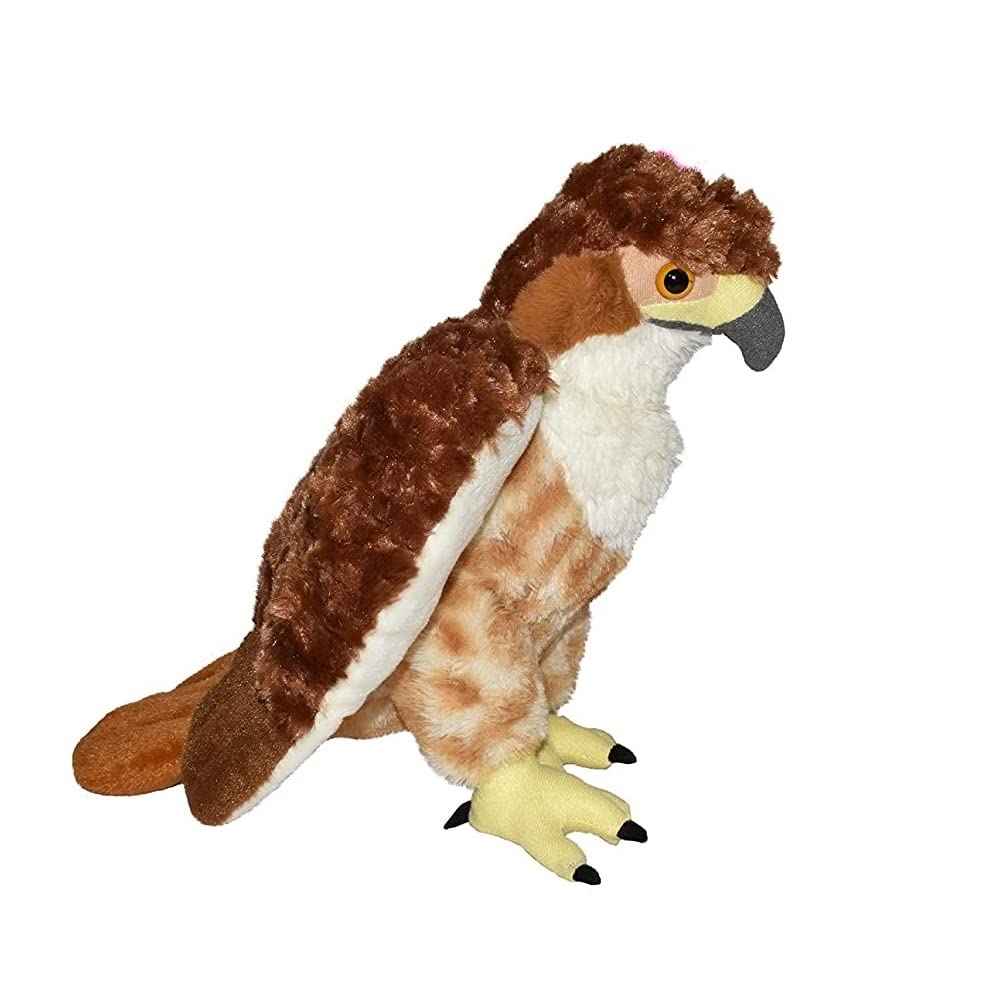 Wild Republic Red Tailed Hawk Plush, Stuffed Animal, Plush Toy, Gifts Kids, Cuddlekins, 12 Inches - Image 4