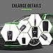 SCITOO Replacement for 4 Buttons Keyless Entry Remote Key Fob for Chevy for Malibu for Camaro for Cruze for Equinox OHT01060512 1PC