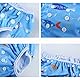 MIXIDON Wiederverwendbare Schwimmwindel verstellbar waschbar Baby-Schwimmhose Einheitsgröße Schwimmwindel Badehose für Kleinkinder von 0 bis 3 Jahren Wal+Fisch+Pinguin