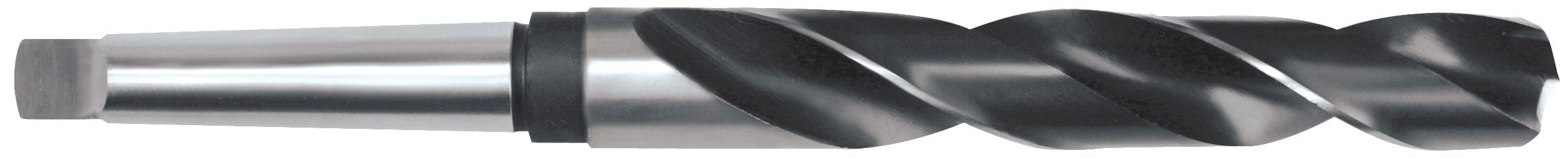 HSS DIN 345 Type N twist drill bit with tapered handle, ideal for drilling metals and hard materials provides precision and strength