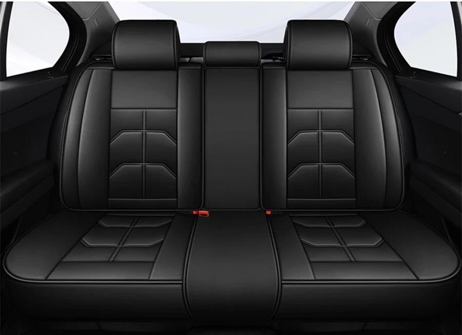 Housse de siège de voiture noir 5 places compatible avec Opel Astra K et Insignia