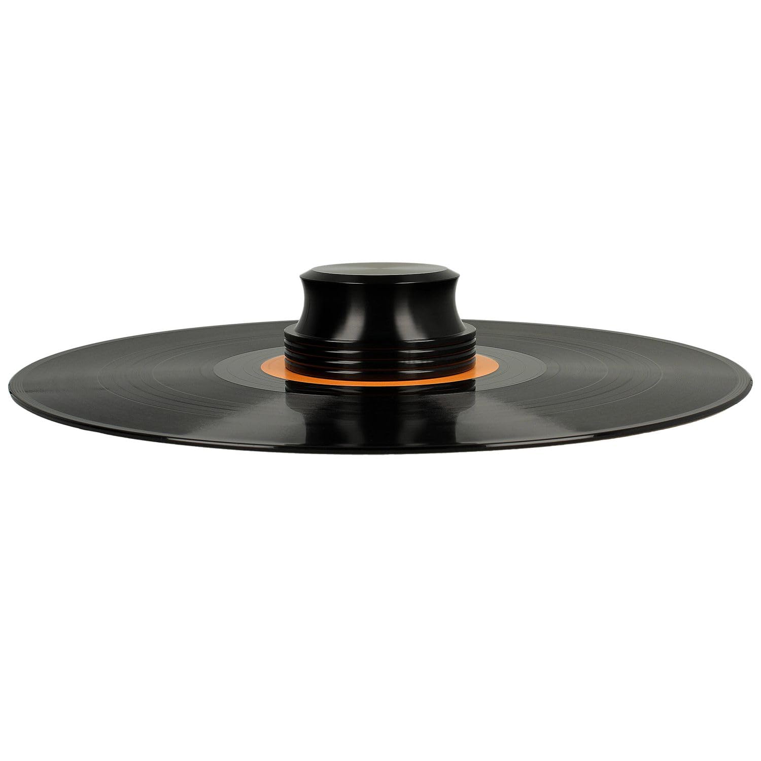 Stabilisateur Tourne-Disque Blank #021bk - Poids 425g Aluminium Noir