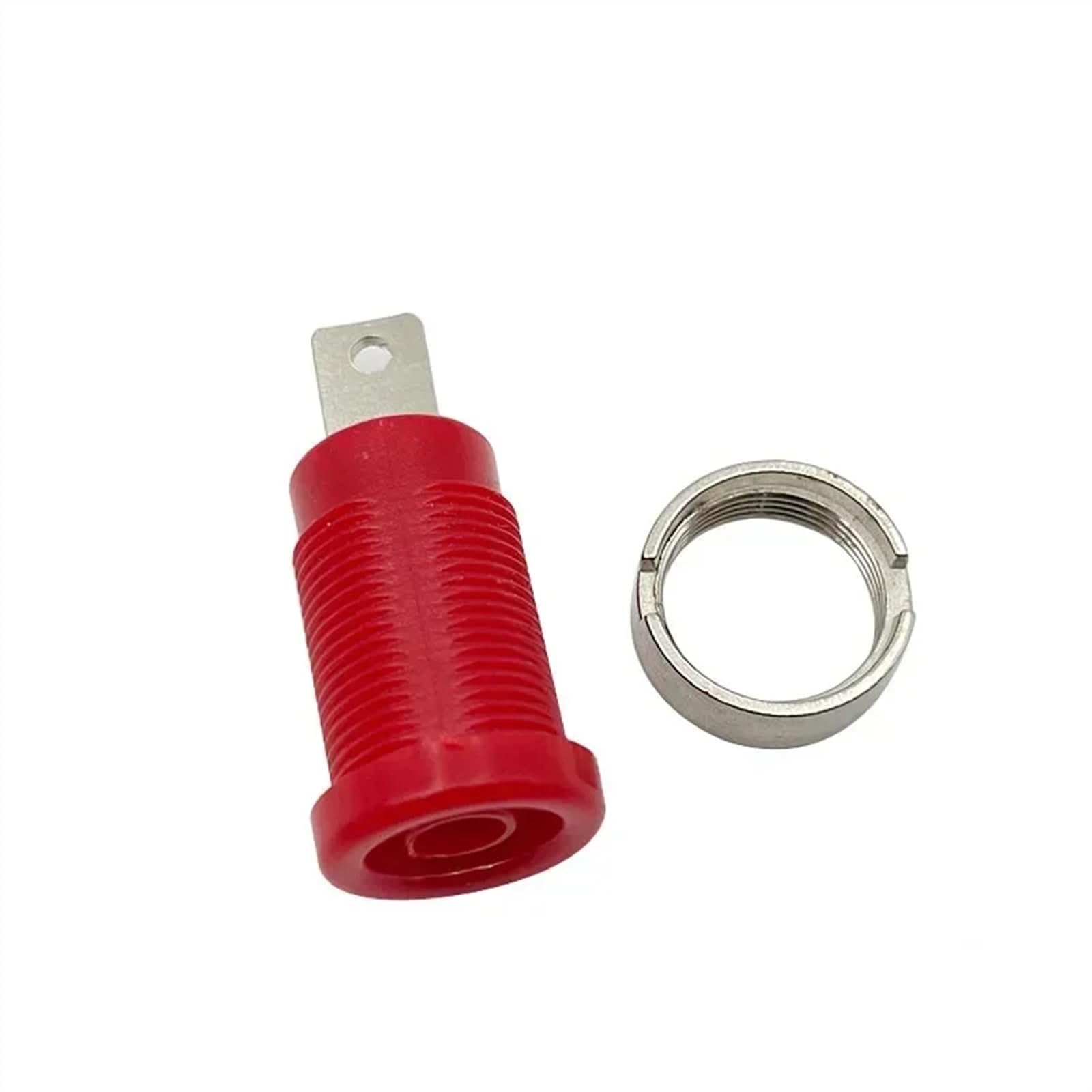 Fiches Banane Femelle de 4MM, 40 pièces, connecteur de Fil, tête Banane Femelle, Liaison d'instrument à Courant élevé, Panneau Post-isolé(Black)