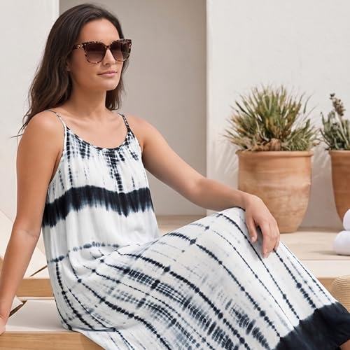 Image of Riviera Sun Spaghetti Strap Dress