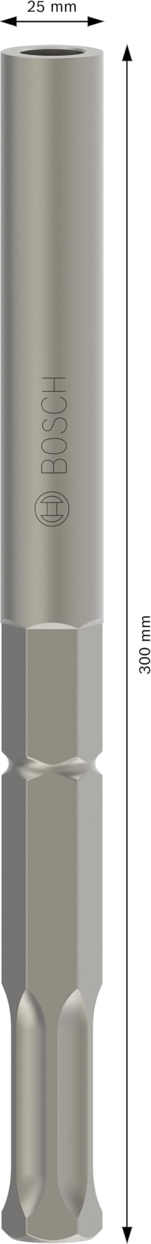 Bosch 1x PRO Hex 22 Einschlaghilfe für Erdspieße (für Boden, Schotter, Ø mm, Professional Zubehör Abbruchhammer)