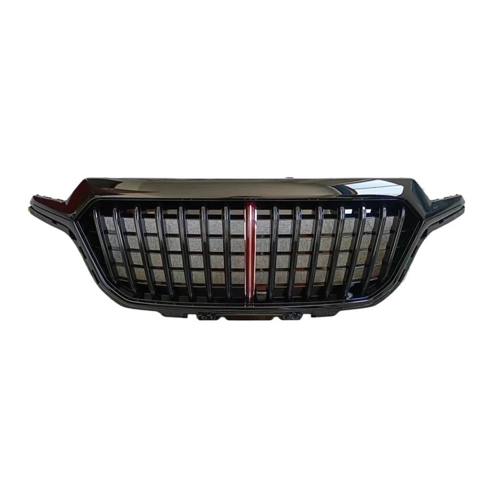 Grille avant de voiture noire protégeant le pare-chocs - 4