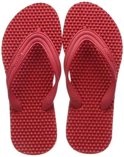 Image of Relaxo Women's FIT006L Red Slippers 5 (FIT006LRDRD0005)
