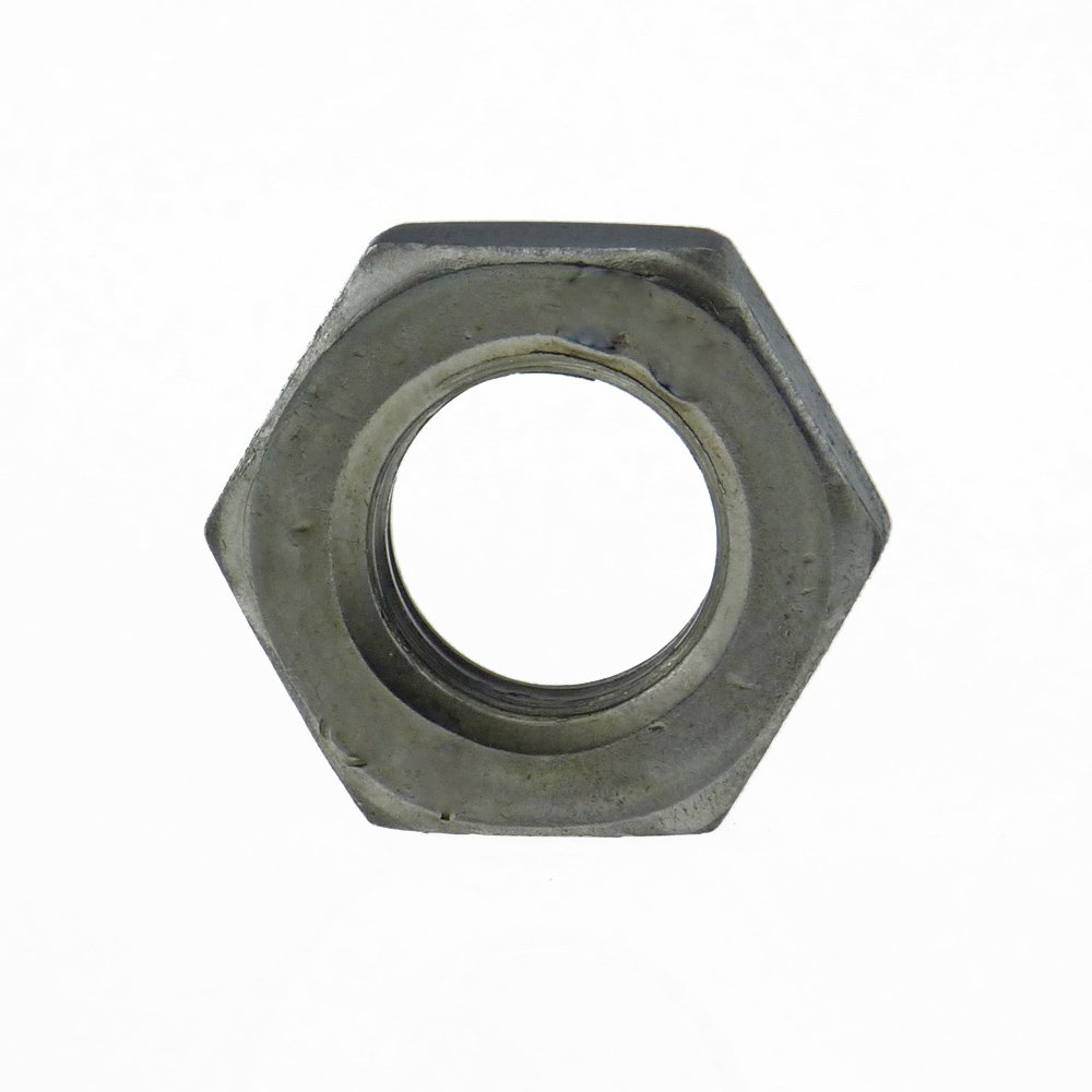 Sechskantmuttern niedrig mit Fasen metr. Feingewinde ISO 8675 04 Stahl blank M 42 x 3-10 Stück