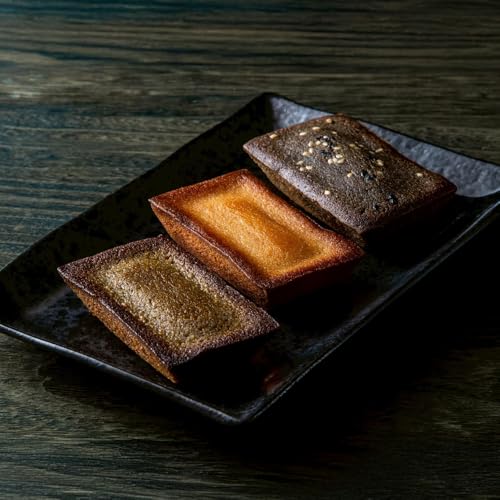 四日市認定地場特産品[泗水十貨店(しすいじっかてん)]泗水フィナンシェ 本かぶせ茶・酒粕・胡麻 手提げ袋付き