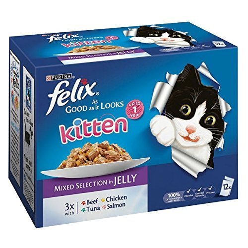 Felix Kitten Pouches As Good As It Looks 100G X 48