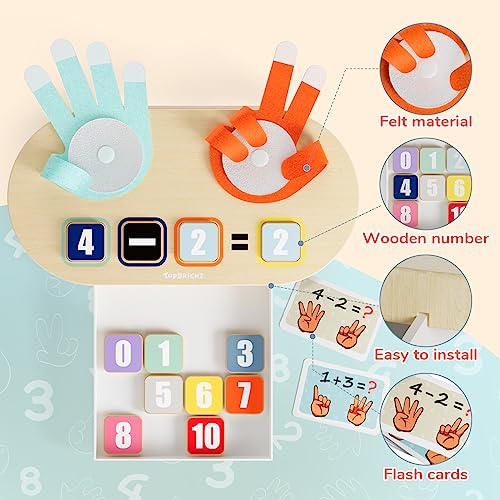 TOP BRIGHT Montessori Math Learning Toy for 3 Years Old Children - Image 4