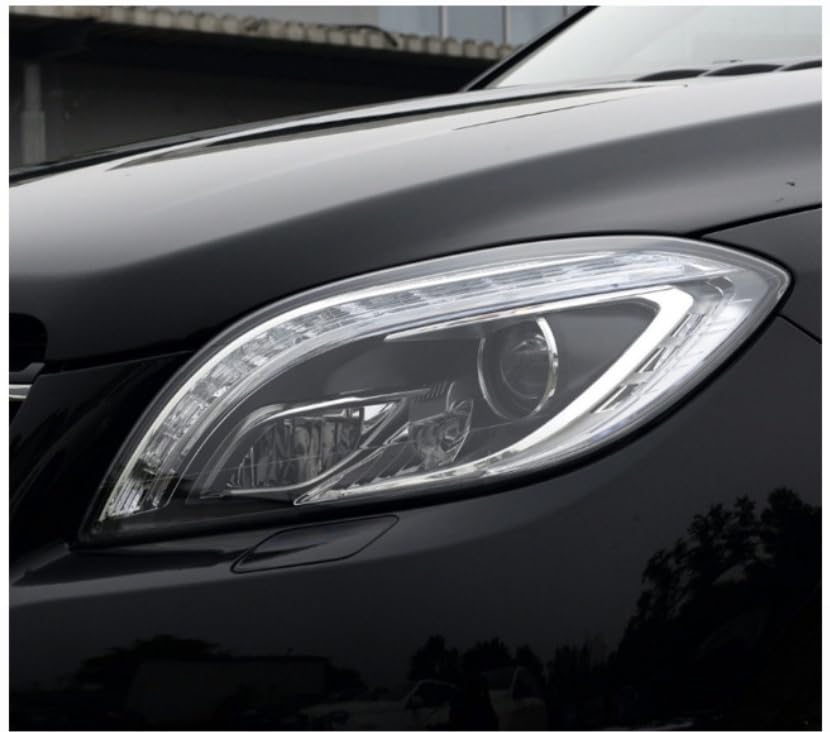 Copri-lente Per Faro Anteriore Sinistro Mercedes ML W166 (2011-2015) – Trasparente, Protezione Da Graffi E Sporco, Numero OE A1668207359