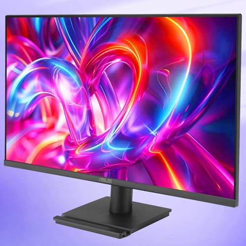 Image of ASUS 24 inch Monitor, FHD(1920x 1080), 120Hz, 1ms, Adaptive-Sync, 99% sRGB, Anti-Glare, Eye Care, VESA Mountable, Speakers, HDMI, DisplayPort, VGA, Frameless, Tilt Adjust, Black, for Office and Gaming