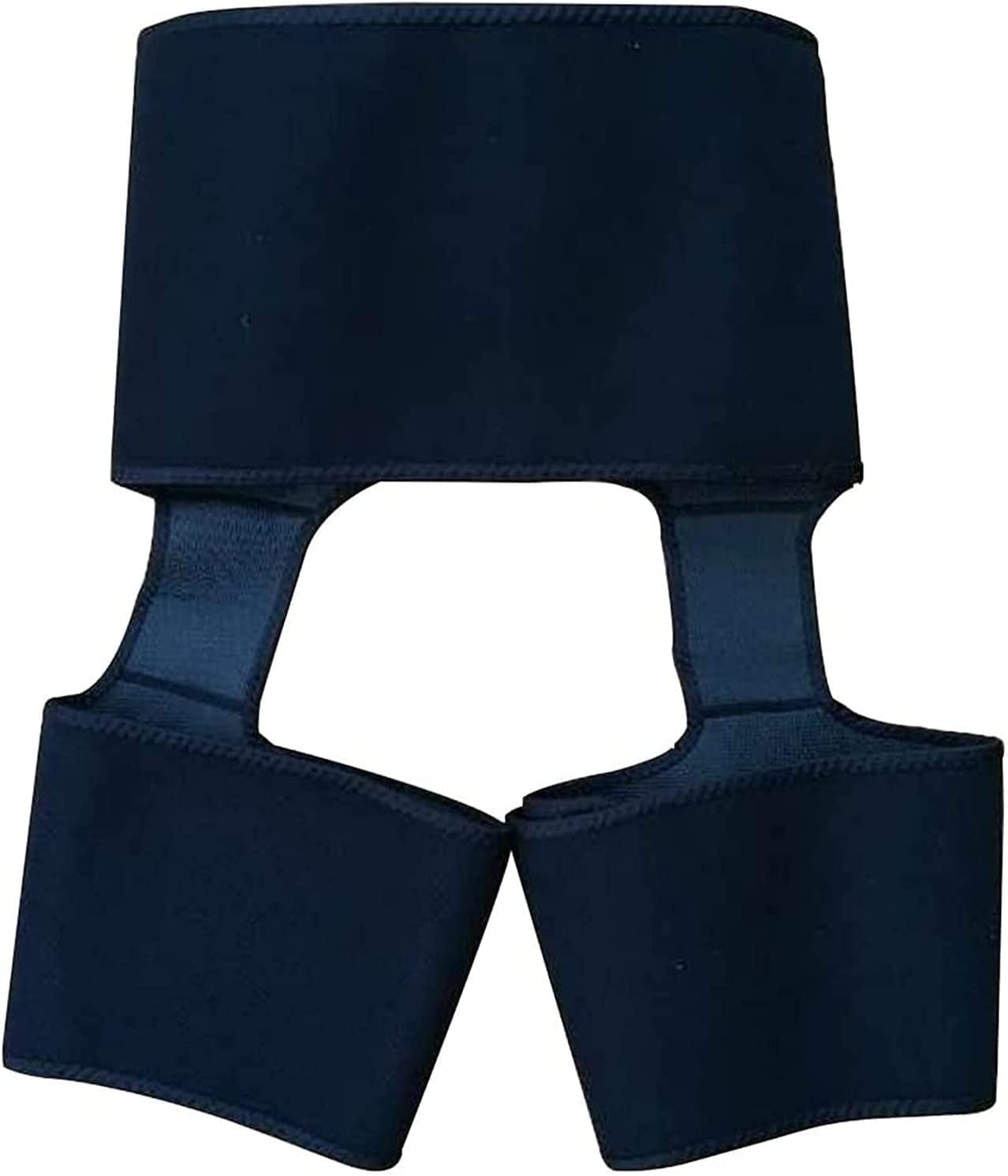 Reutilizable Muslo Soporte Manga Mujeres Ingle Manga Hip Tear Corrección Cinturón para Yoga Ciclismo Descansando en casa 22.7.20 (Size : X-Large/XL)