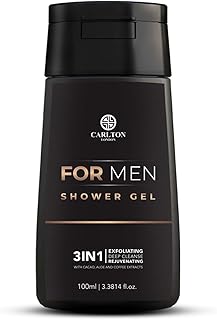 Men Shower Gel - 100ml | Crafted for the modern Men and leaving your skin feeling renewed Body Wash | Best for Men's and boys Price in India