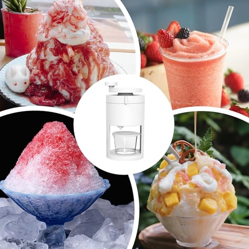 Broyeur à glace manuel compact pour granités maison