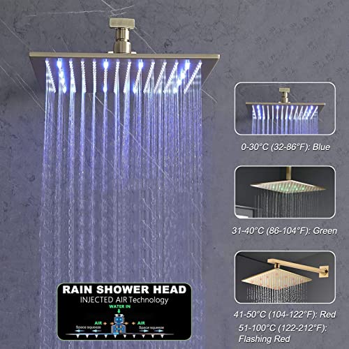 Thermostatic-Shower-System-Brushed-Gold-Shower-Faucet-Set-Rain-LED-12-inch-Full-Body-Shower-Head-Set-with-Water-Temperature-Display-Push-Button-Shower-Valve-6-PCS-Body-Jets-Handheld-Shower