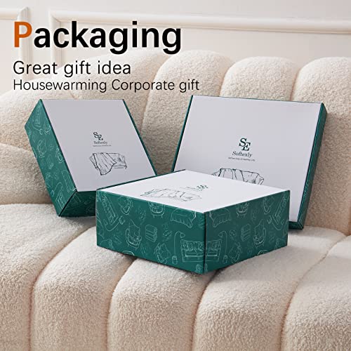 Se Softexly Muslin Blanket Throw 50X60, Jacquard Summer Cooling Blanket Cozy Organic Egyptian Cotton Bed Spread For Bed Couch Breathable Lightweight Keep Body Cool For Hot Sleepers #TOP7