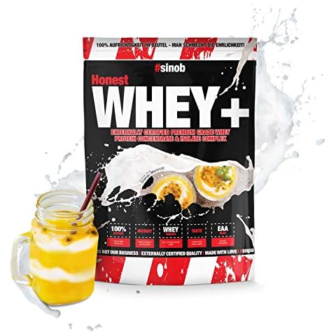 sinob Honest Whey Protéine (Orange et fruit de la passion) Cover