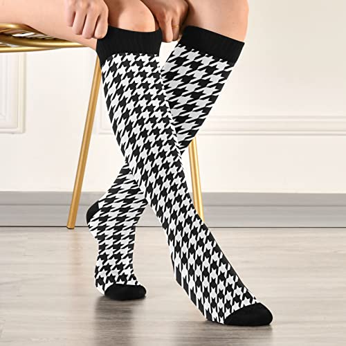 Image of Fisyme Socks for Women Men, Warm Comfort Athletic Crew Running Hiking Cycling Compression Socks