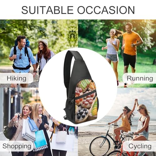 Bolso cruzado tipo sling para viaje y deporte miniatura 6