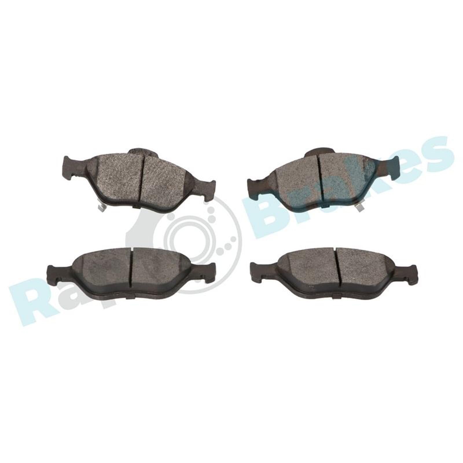 RAP Brakes Bremsenset 258mm vorne | R-D0275 + R-P1245 Kompatibel mit Yaris (_P13_),Yaris (_P9_)