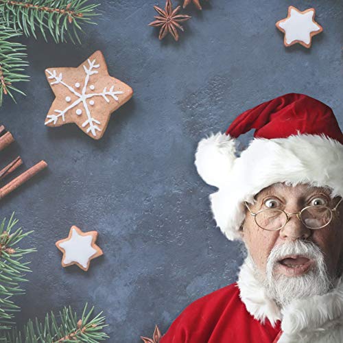 ABOOFAN Natal Papel Pano de Fundo Inverno Feriado Fotografia Papel para Festa de Natal Família Feria