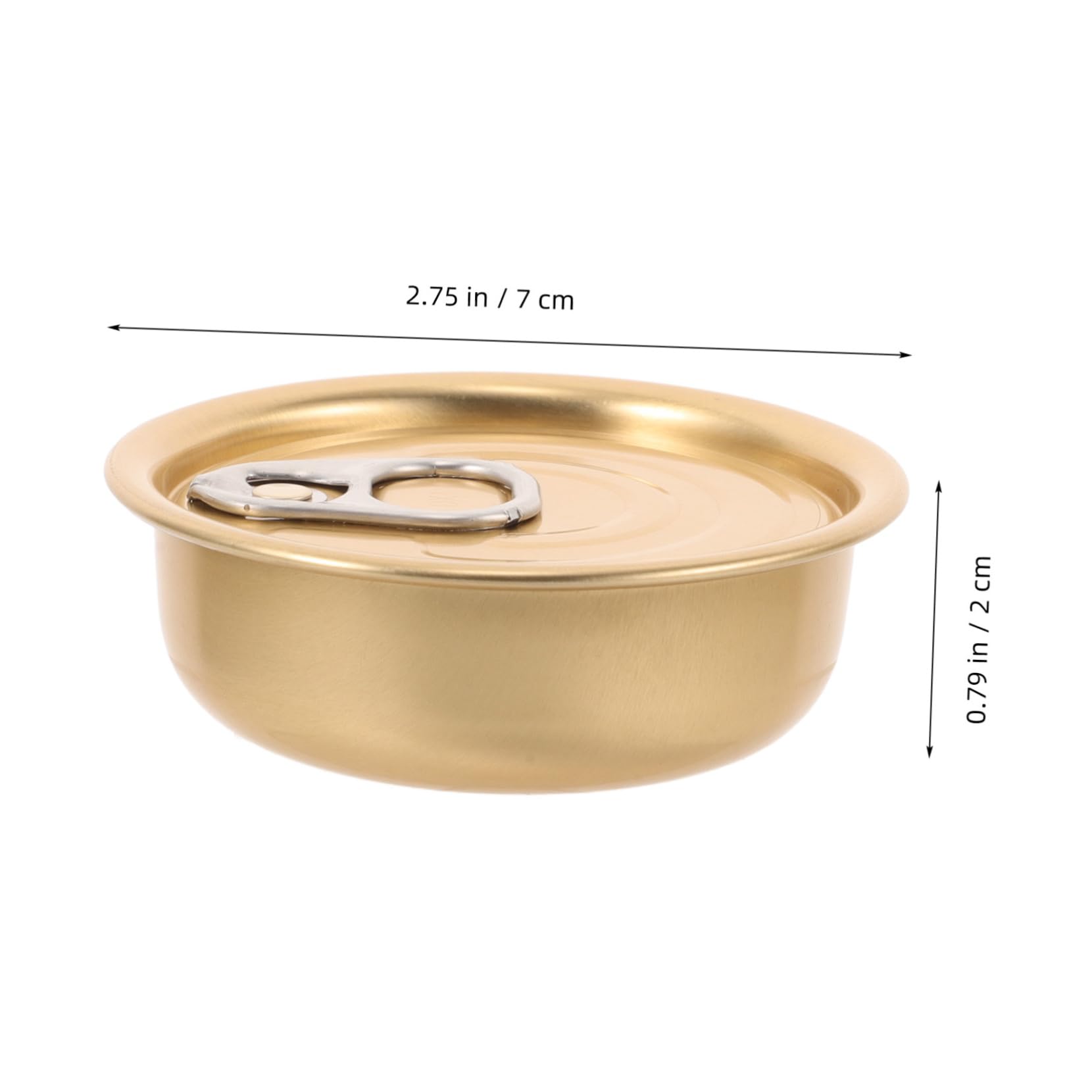 AUTSUPPL 12pcs Multi Functional Metal Pet Food Cans with Easy Open Lids Lightweight Aluminum Snack Containers for Dog Cat Food Holiday Tins for Cookies Portable Design for Travel