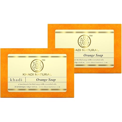 Khadi Orange Radiance Soap - 125g