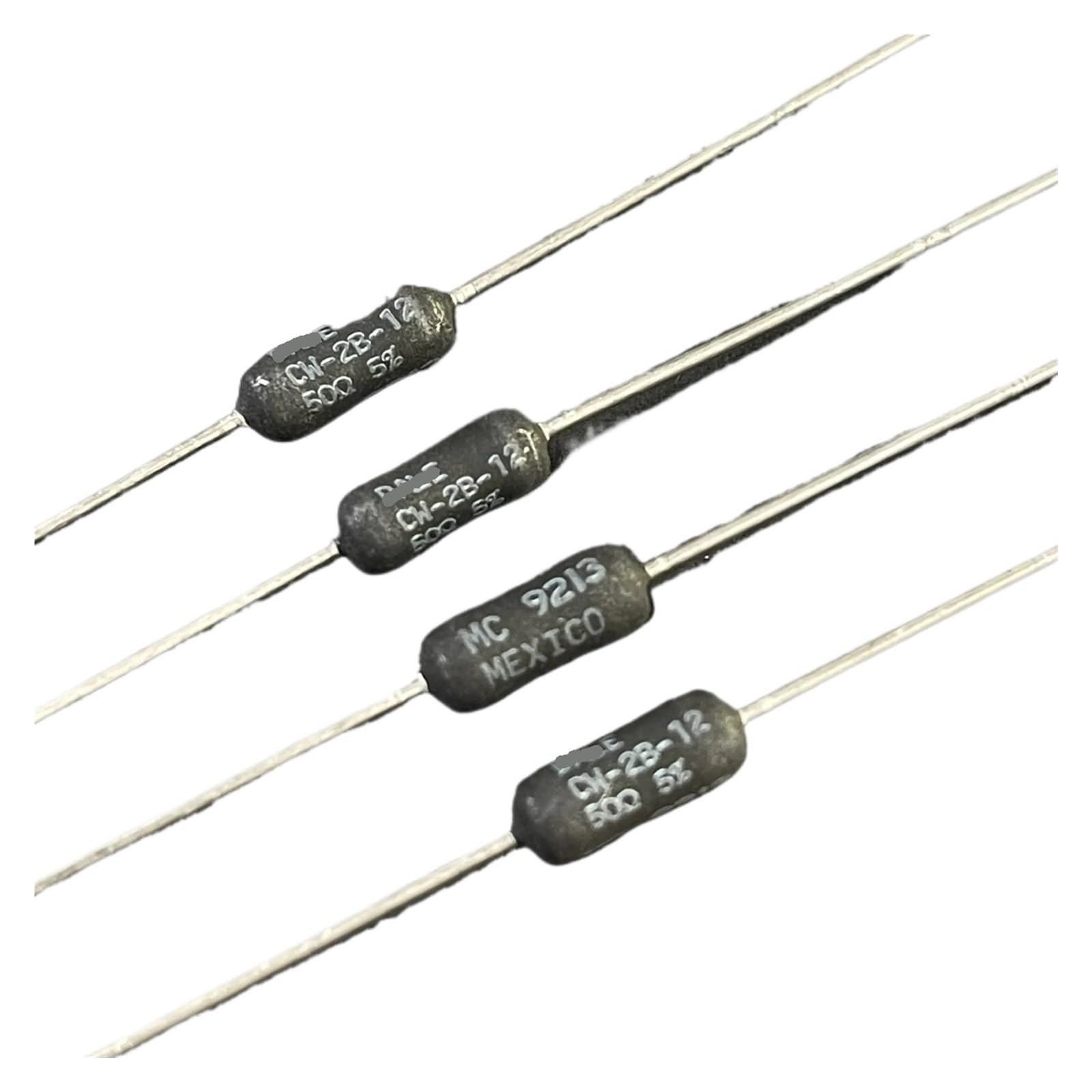 LEOTNNDQ 10pcs 50R 3.75W 50Ω CW-2B-12 Resistor