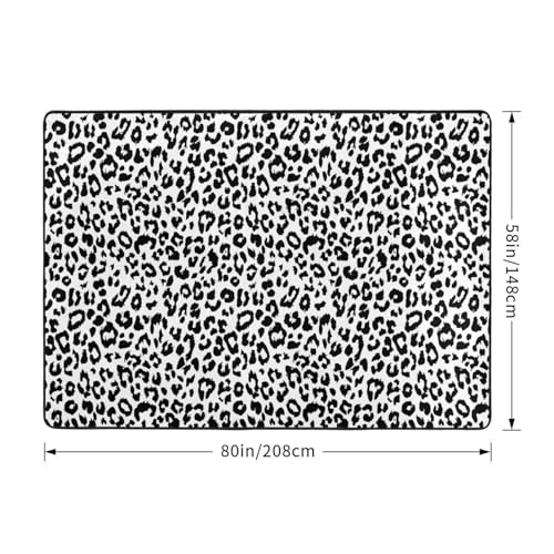Tapis de chambre et salon léopard pour créer une ambiance cocooning douce - 3