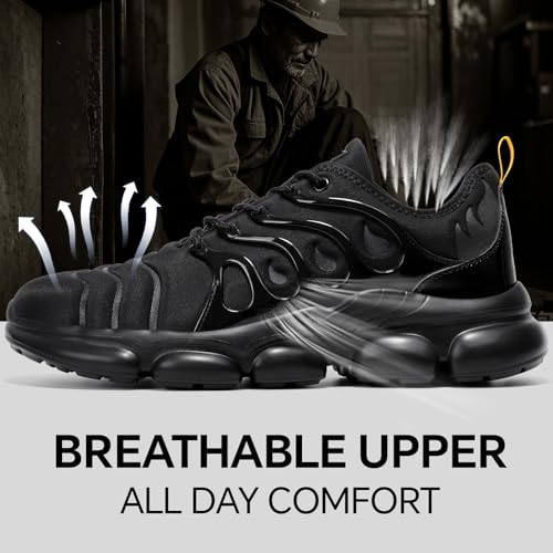 Image of Steel Toe Shoes for Men Women Lightweight Safety Work Sneakers