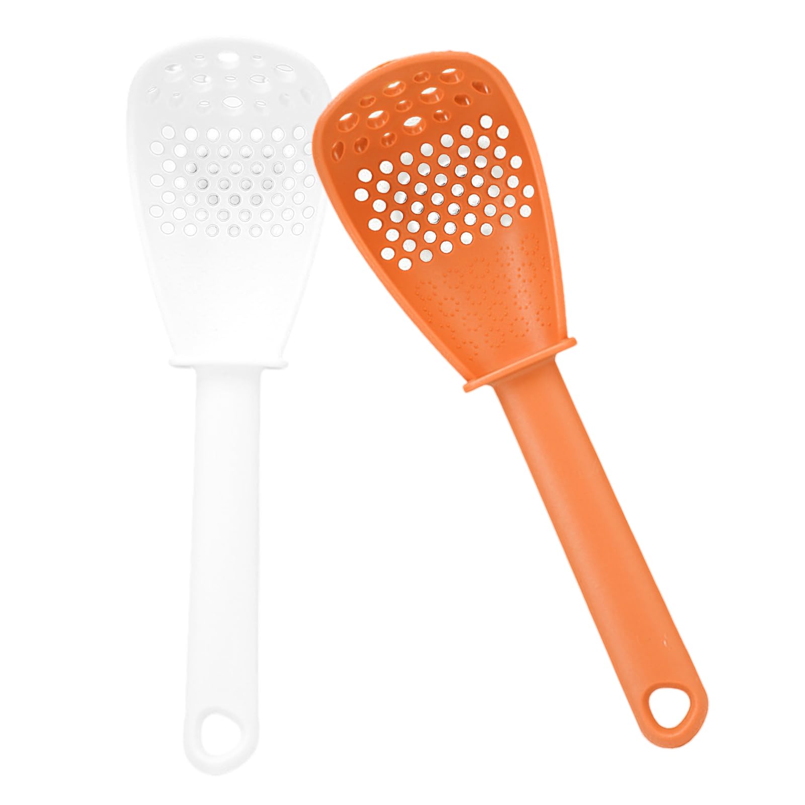 MICFENY 2Pieces Strainer Ladle Skimmer Spoon with Handle Oil Skimmer Spoon Suitable for Kitchen Use