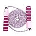 Springseil Speed Rope,springseil Boxen,springseil Sport Kinder,Springseil Kinder Speed Rope mit Zähler,Springseil Sport,Verstellbares Speed Rope Seilspringen! (﻿Lila)