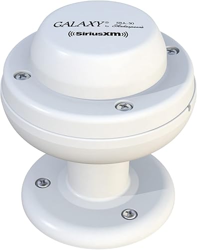Shakespeare Antena satélite SRA-50 Galaxy SiriusXM, color blanco
