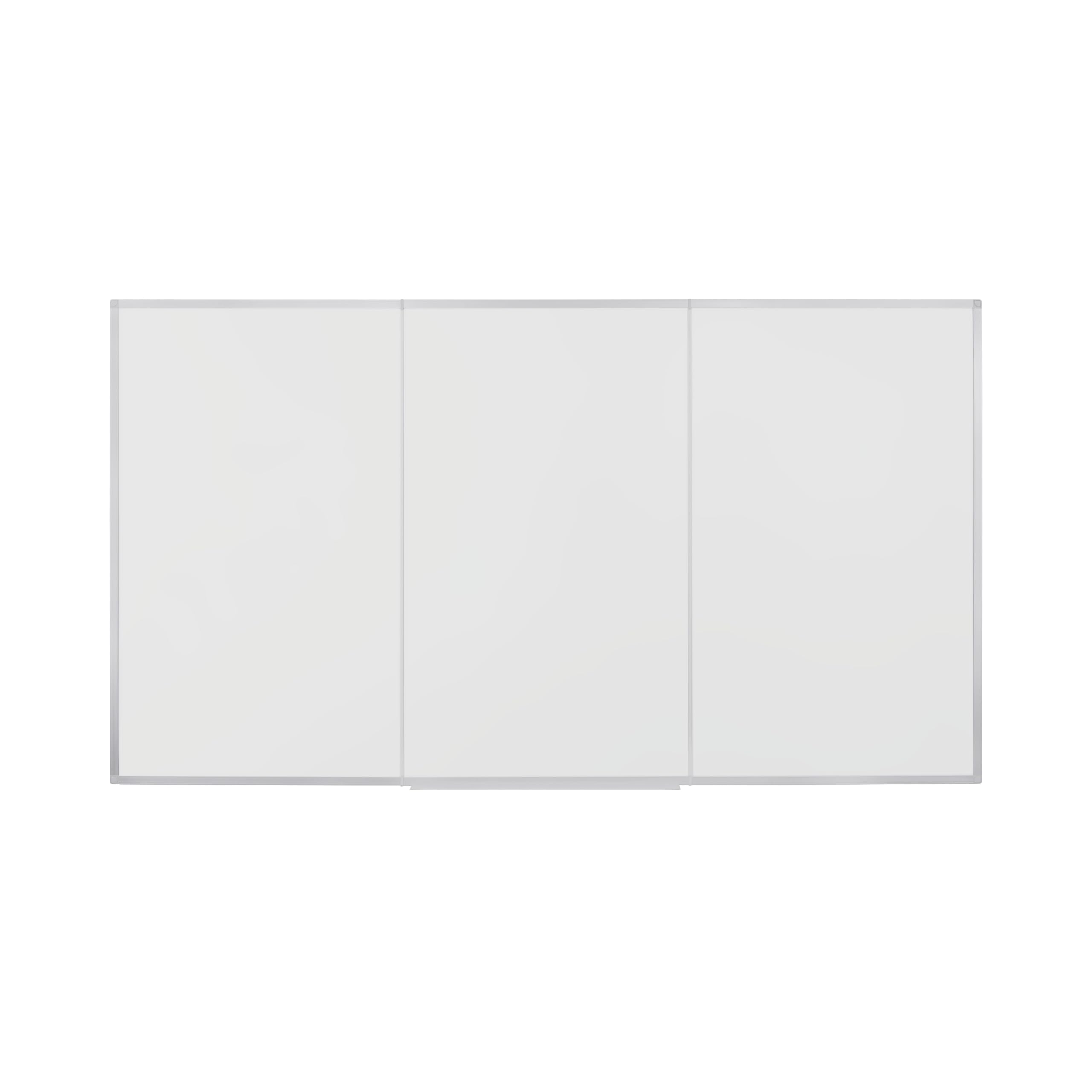 Bi-Office Outsize- Pizarra blanca magnética y modular, 180 x 100 cm, superficie en acero lacado, marco de aluminio y bandeja de rotuladores