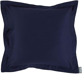 Bassetti Housse de Coussin, Coton, Bleu, 80x80 cm