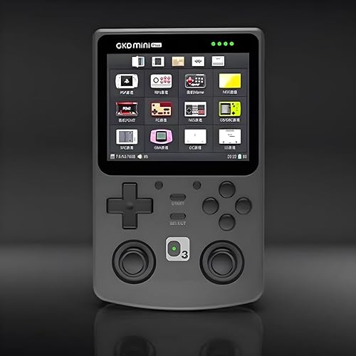 Miniatura 2 de GKD Mini Plus - Consola de juegos clásica de mano con 10.000 juegos integrados, pantalla IPS de 3.5 pulgadas RK3566 chips, consola de juegos